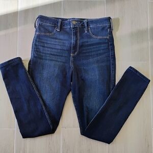 Hollister Dark Blue Women Jeans